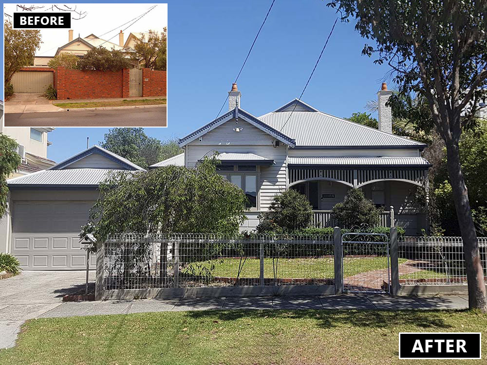 Heritage house facelift and large rear extension, Murrumbeena